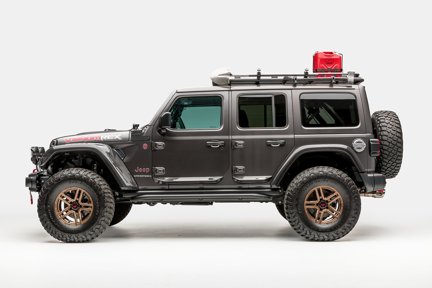 Jeep JL-JX Edition Aero Carbon Fiber Rock Guards